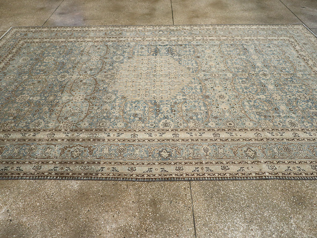 Antique Persian Tabriz Gallery Carpet, No.33201 - Gsblank