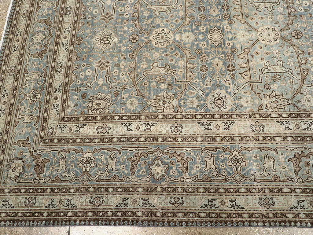 Antique Persian Tabriz Gallery Carpet, No.33201 - Gsblank