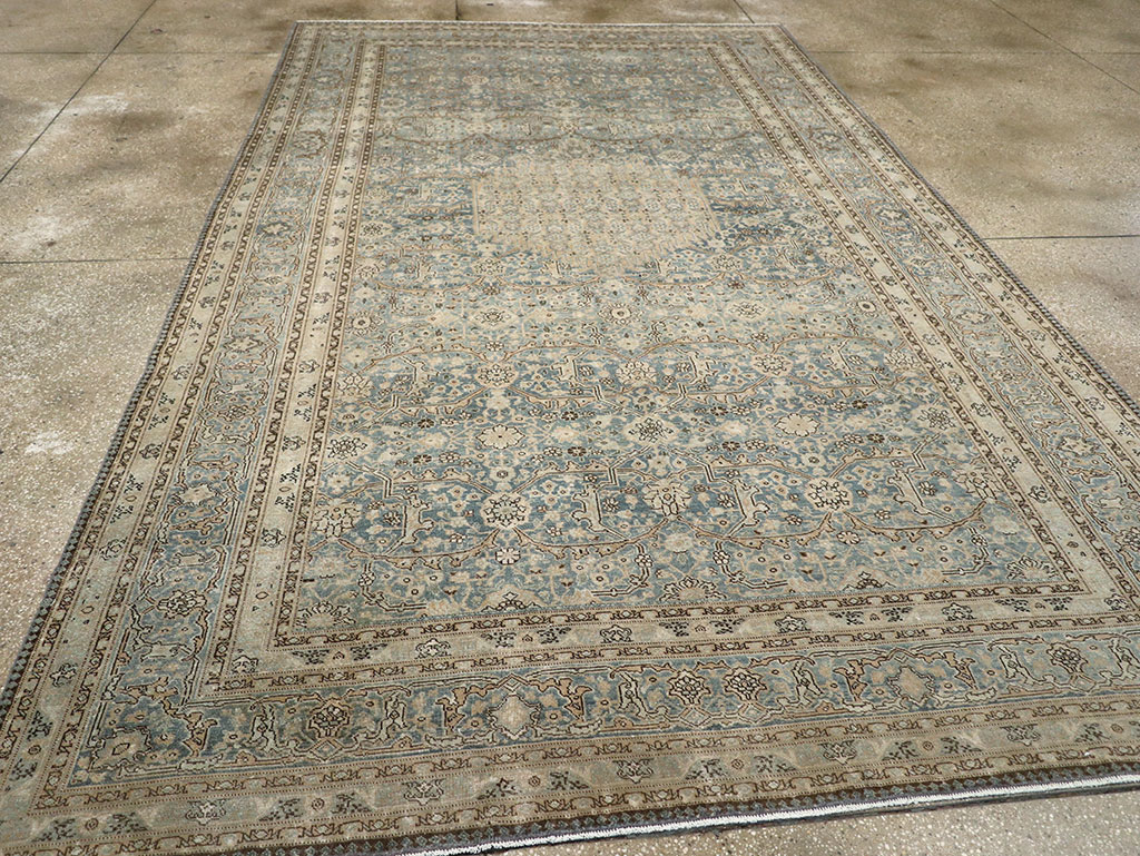 Antique Persian Tabriz Gallery Carpet, No.33201 - Gsblank