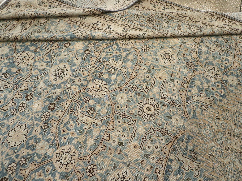 Antique Persian Tabriz Gallery Carpet, No.33201 - Gsblank