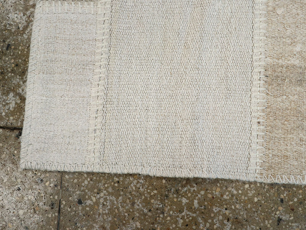 Vintage Turkish Flatweave Kilim Throw Rug, No.33208 - Gsblank