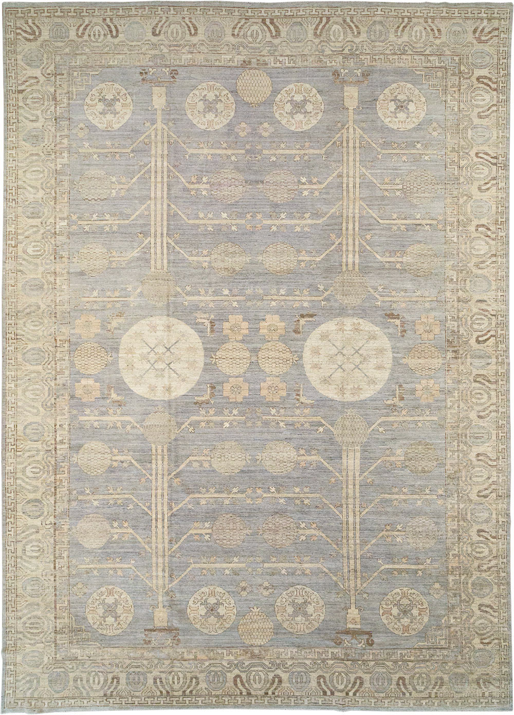 Modern East Turkestan Khotan Oversize Carpet, No.33214 - Gsblank