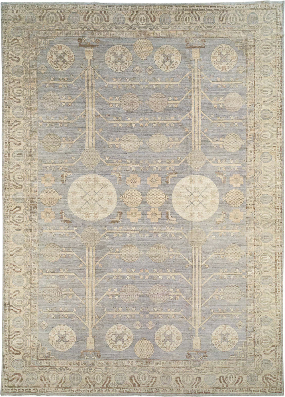Modern East Turkestan Khotan Oversize Carpet, No.33214 - Gsblank