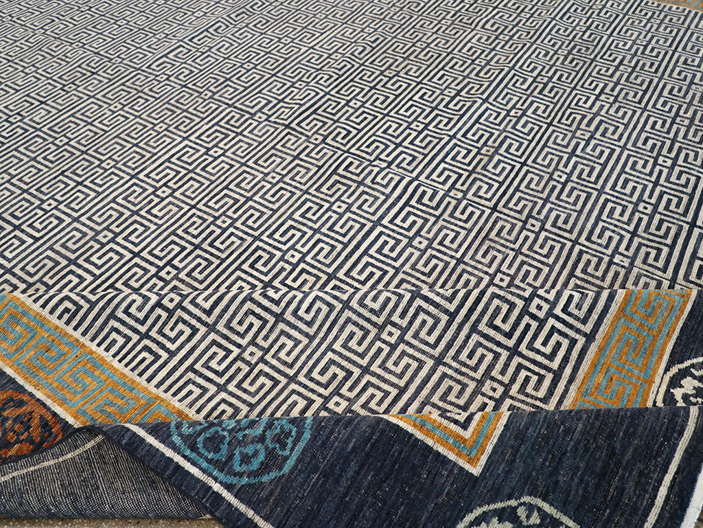 Modern East Turkestan Khotan Large Carpet, No.33223 - Gsblank