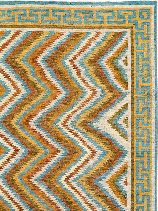 Modern East Turkestan Khotan Large Room Size Carpet, No.33228 - Gsblank