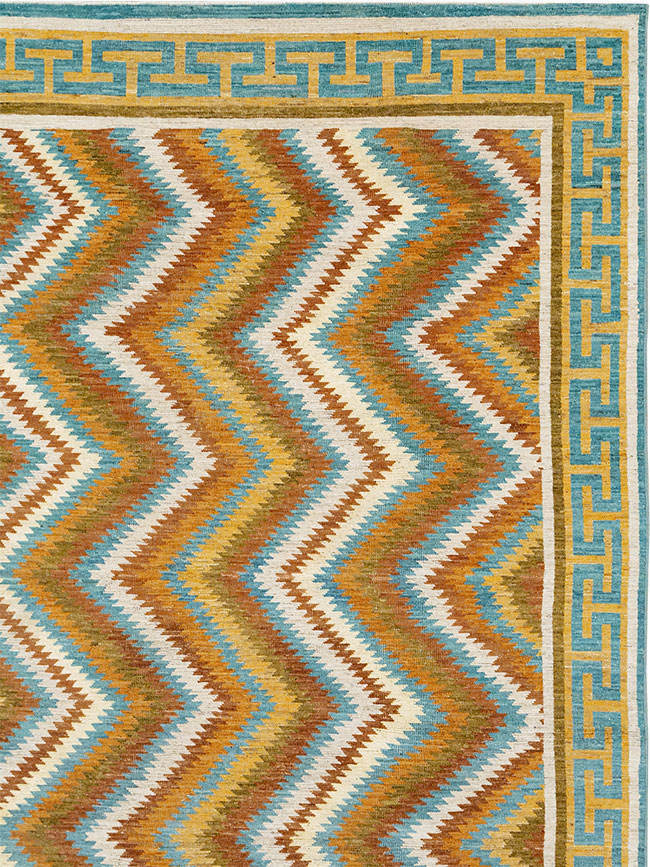 Modern East Turkestan Khotan Large Room Size Carpet, No.33228 - Gsblank