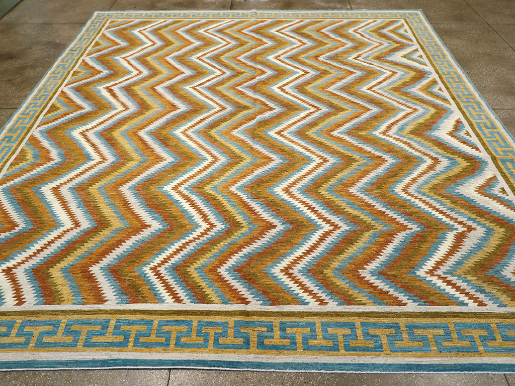 Modern East Turkestan Khotan Large Room Size Carpet, No.33228 - Gsblank