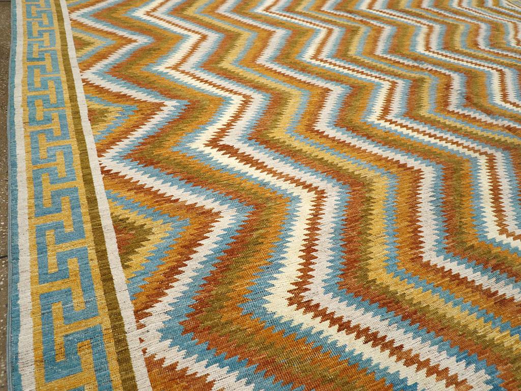 Modern East Turkestan Khotan Large Room Size Carpet, No.33228 - Gsblank