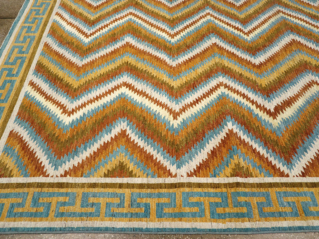 Modern East Turkestan Khotan Large Room Size Carpet, No.33228 - Gsblank