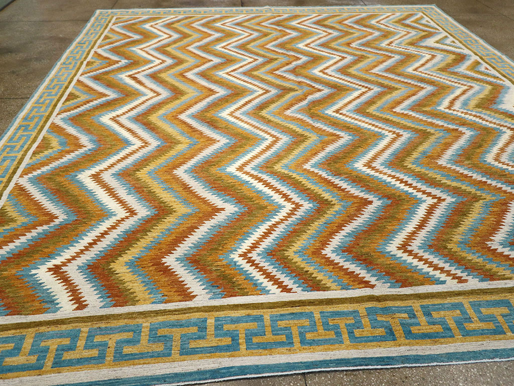 Modern East Turkestan Khotan Large Room Size Carpet, No.33228 - Gsblank