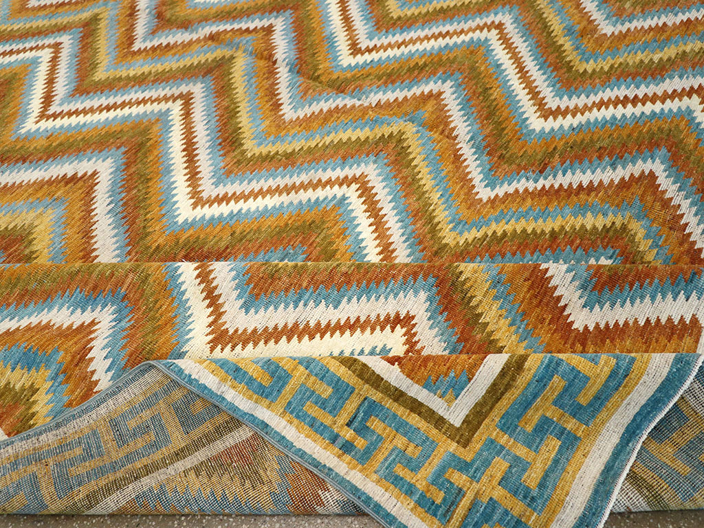 Modern East Turkestan Khotan Large Room Size Carpet, No.33228 - Gsblank