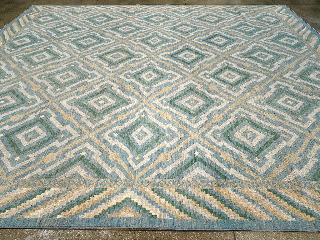 Modern East Turkestan Khotan Large Carpet, No.33235 - Gsblank