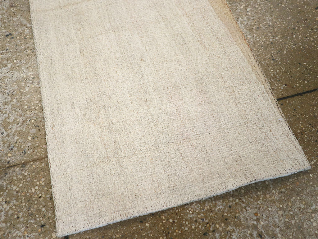 Vintage Turkish Flatweave Kilim Small Runner, No.33236 - Gsblank