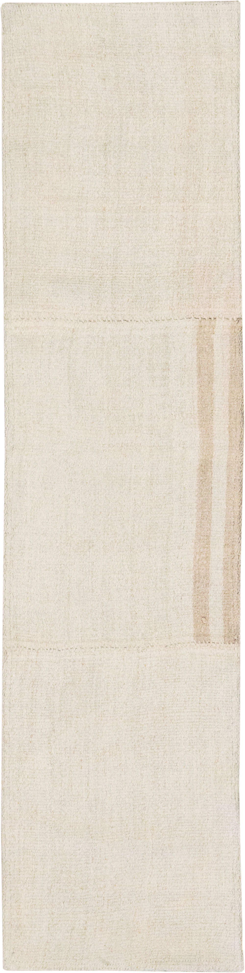 Vintage Turkish Flatweave Kilim Small Runner, No.33237 - Gsblank