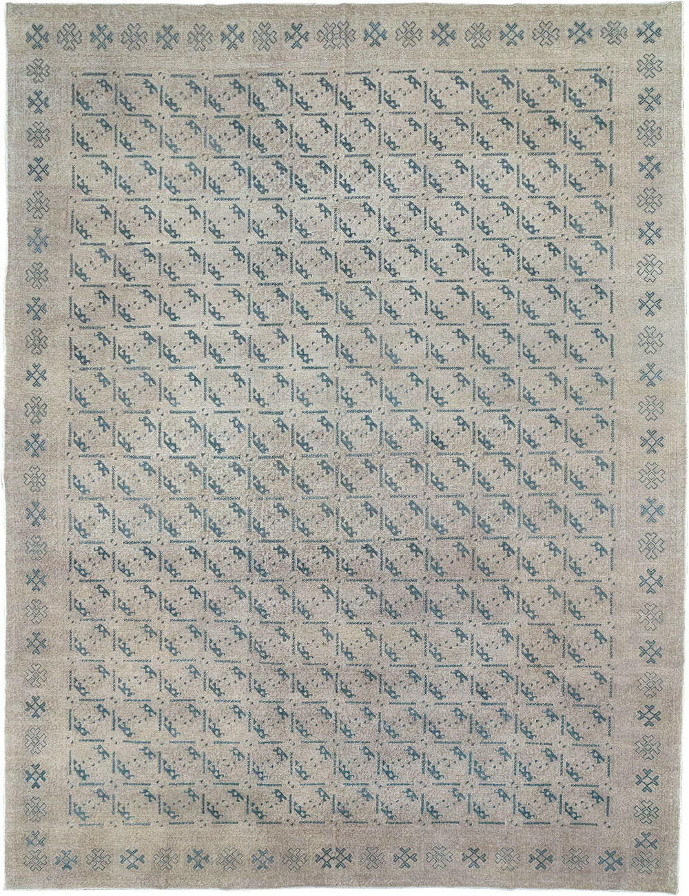 Vintage Turkish Anatolian Room Size Carpet, No.33238 - Gsblank