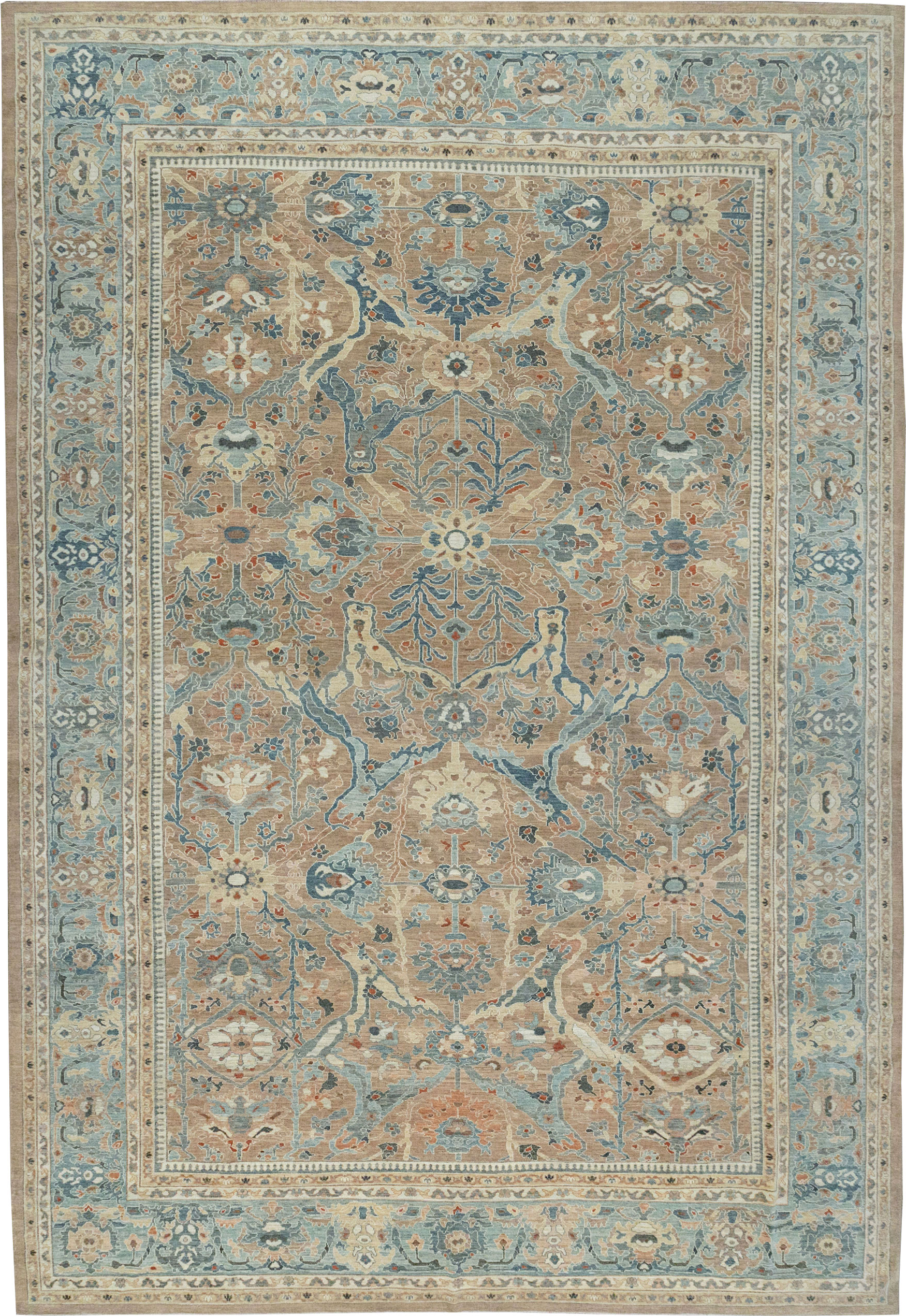 Modern Persian Sultanabad Oversize Carpet, No.33240 - Gsblank