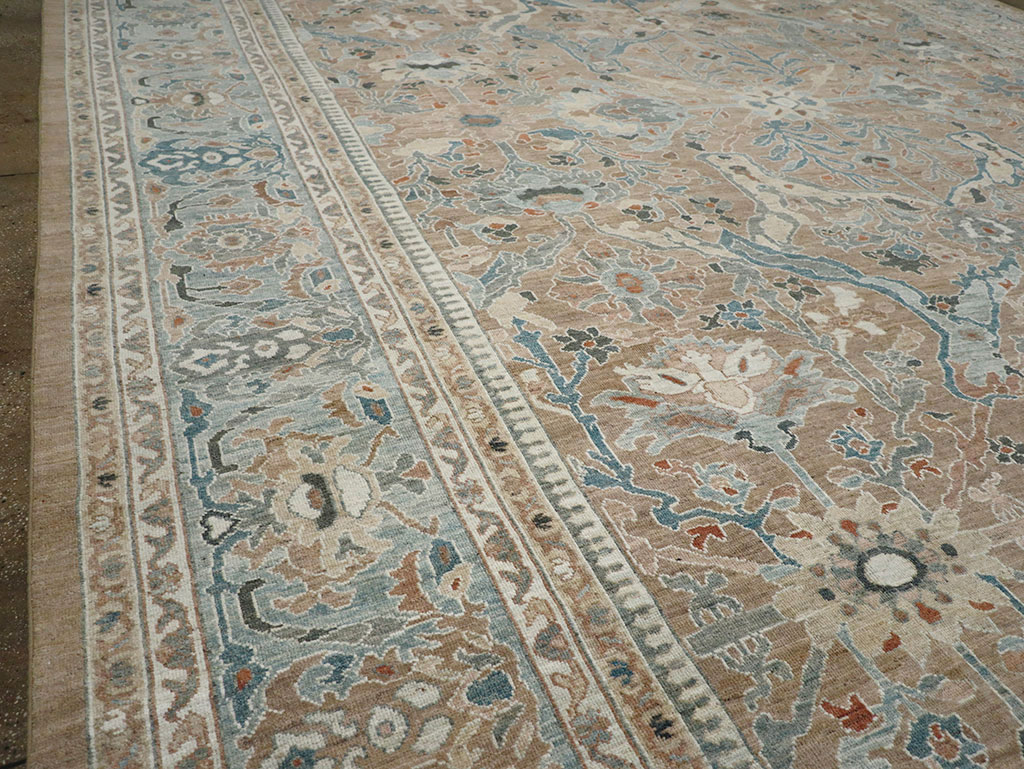 Modern Persian Sultanabad Oversize Carpet, No.33240 - Gsblank