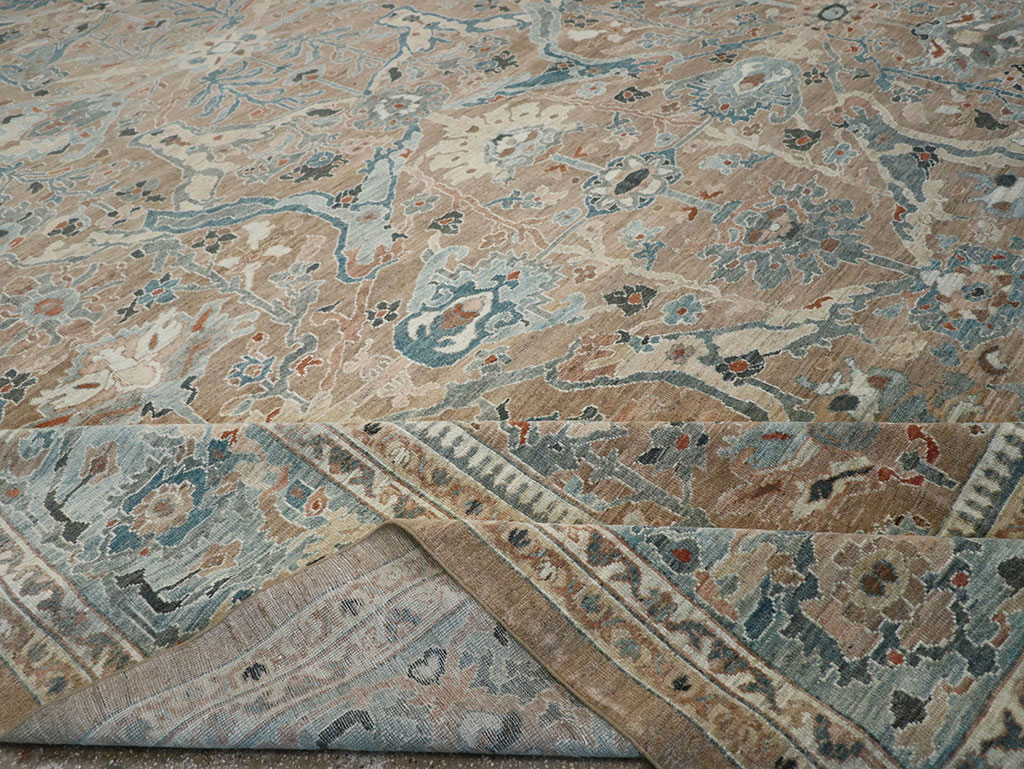 Modern Persian Sultanabad Oversize Carpet, No.33240 - Gsblank