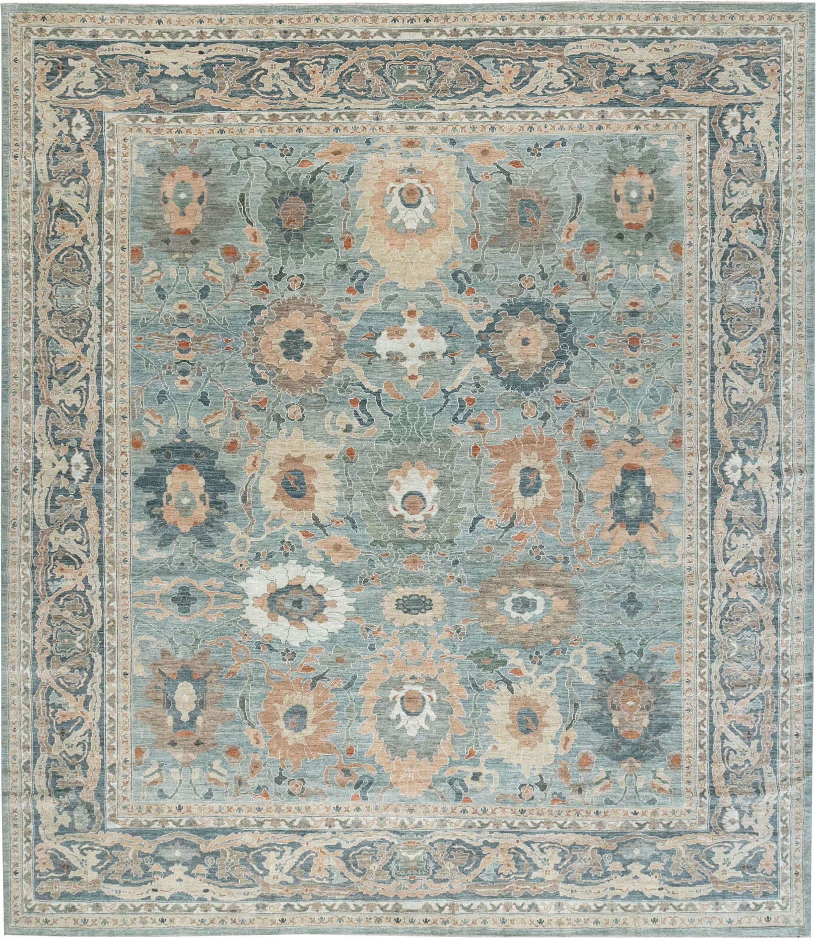 Modern Persian Sultanabad Large Carpet, No.33241 - Gsblank