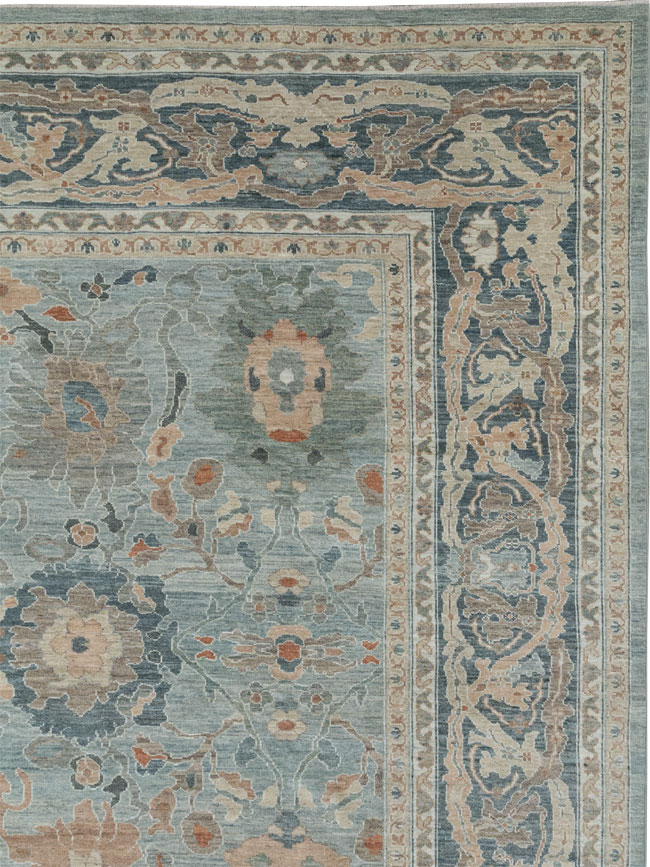 Modern Persian Sultanabad Large Carpet, No.33241 - Gsblank