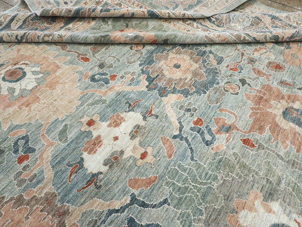 Modern Persian Sultanabad Large Carpet, No.33241 - Gsblank