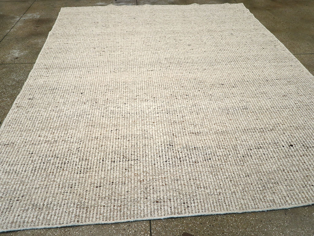 Modern Indian Sisal Room Size Carpet, No.33245 - Gsblank