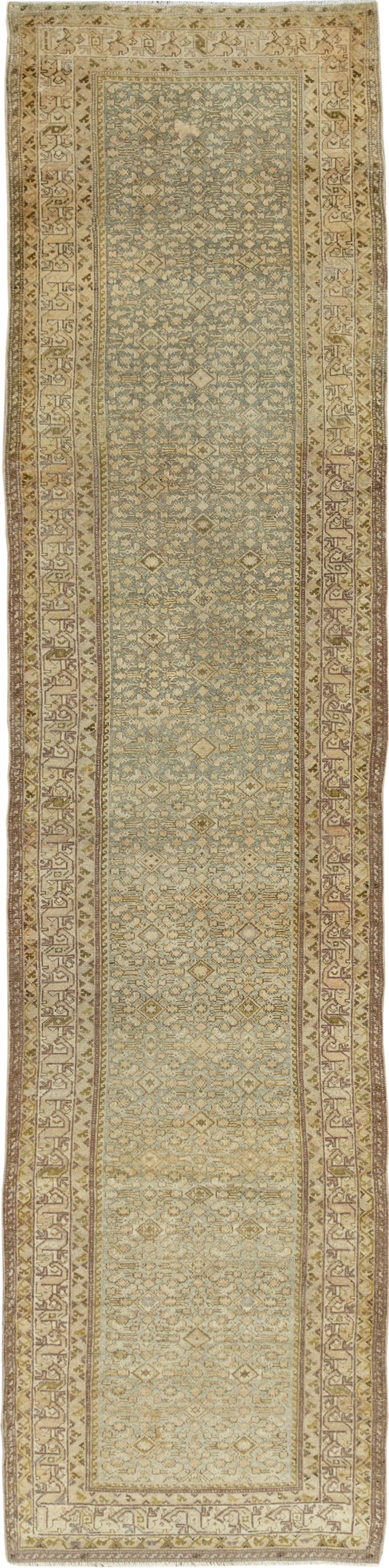 Antique Persian Malayer Runner, No.33249 - Gsblank