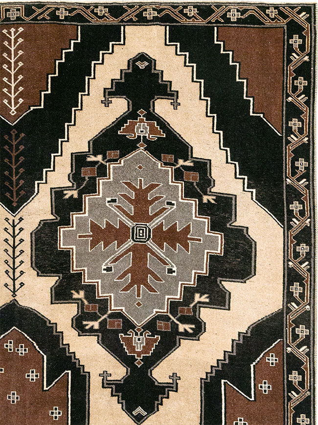 Vintage Turkish Anatolian Large Room Size Carpet, No.33255 - Gsblank