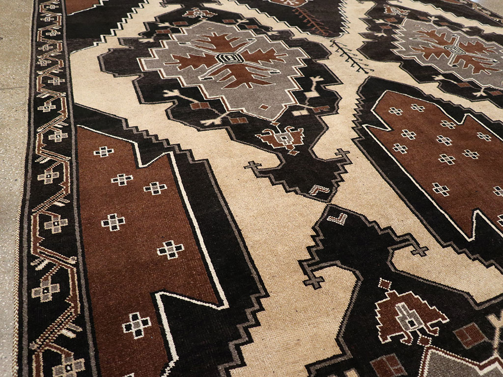 Vintage Turkish Anatolian Large Room Size Carpet, No.33255 - Gsblank