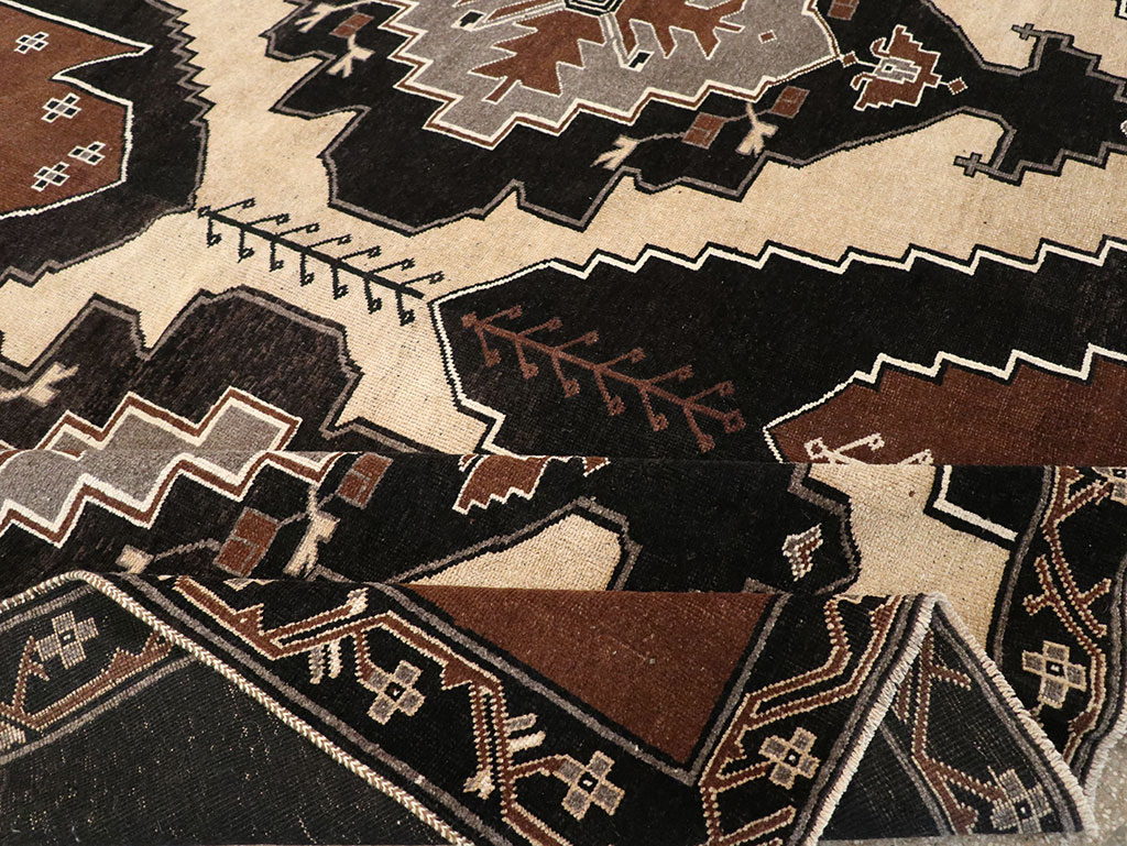 Vintage Turkish Anatolian Large Room Size Carpet, No.33255 - Gsblank