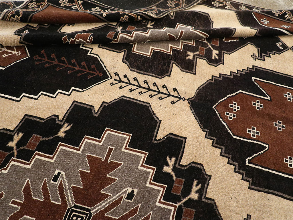 Vintage Turkish Anatolian Large Room Size Carpet, No.33255 - Gsblank