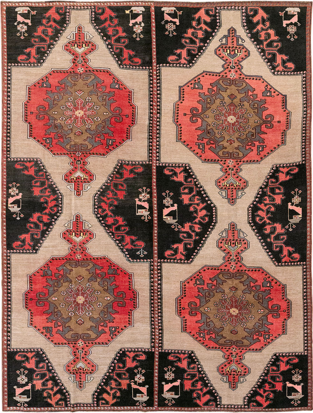 Vintage Turkish Anatolian Room Size Carpet, No.33256 - Gsblank
