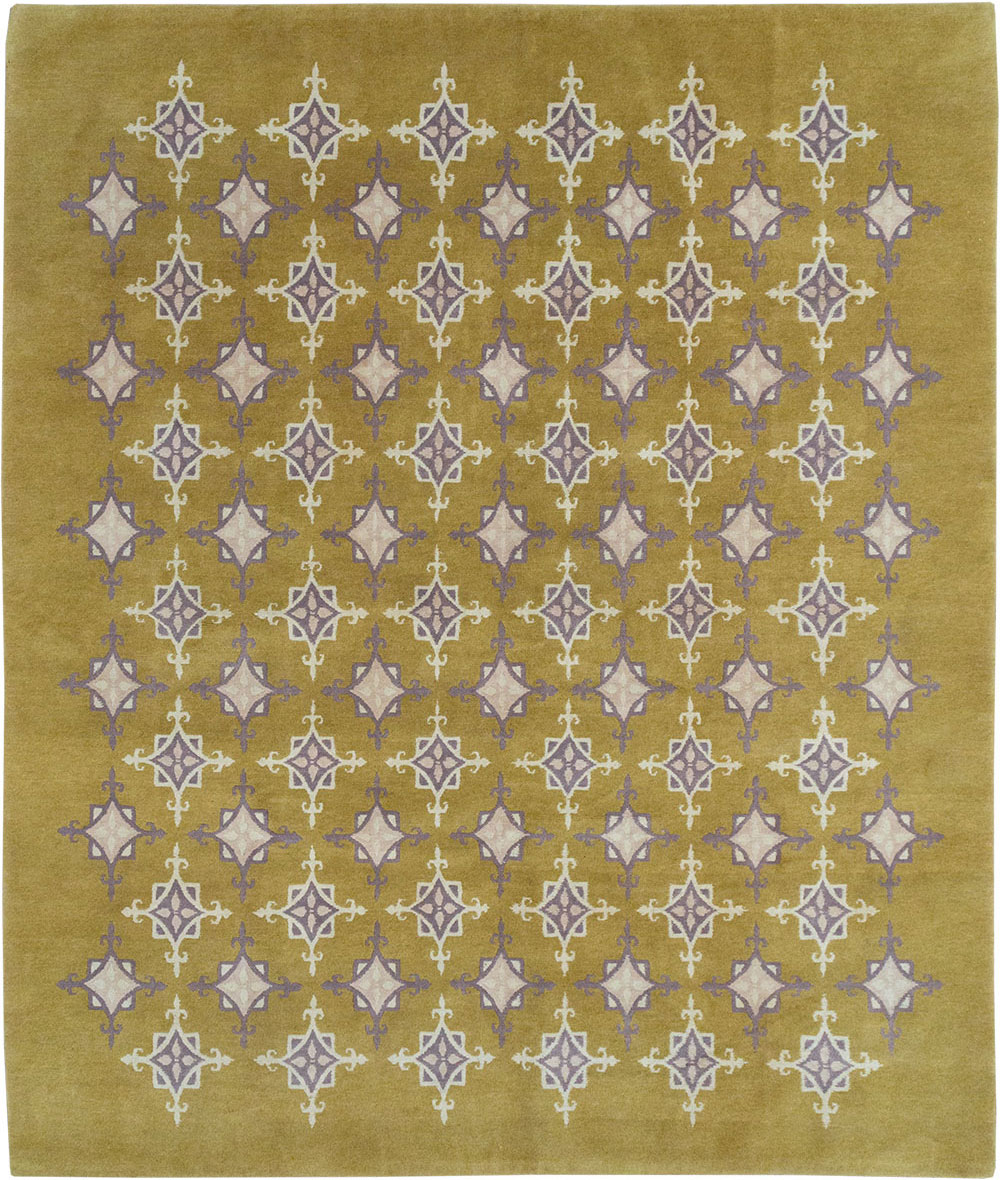 Modern Tibetan Contemporary Room Size Carpet, No.33261 - Gsblank
