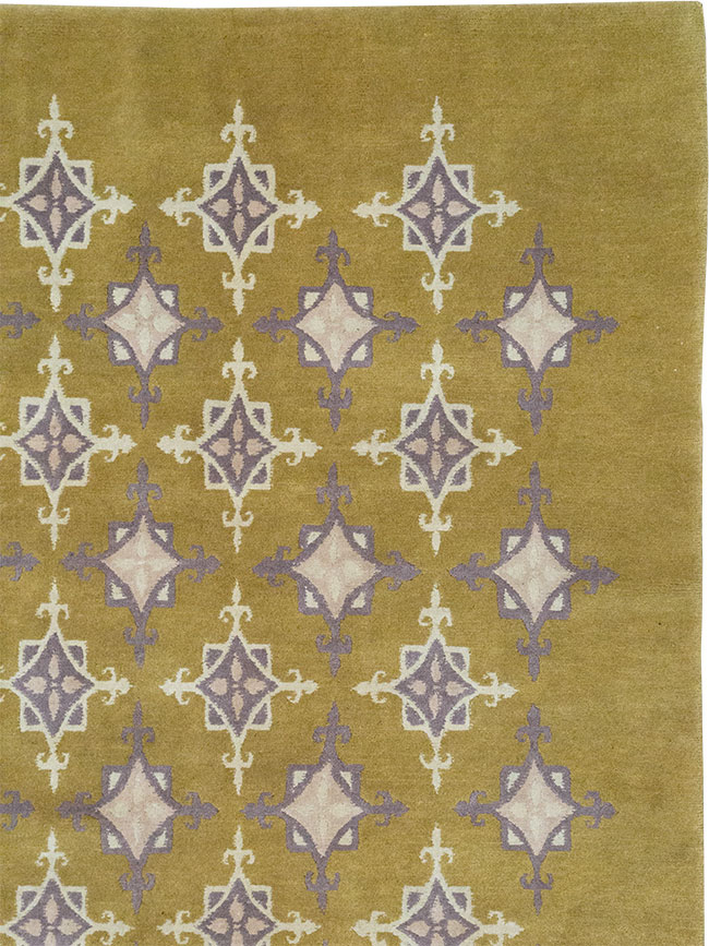 Modern Tibetan Contemporary Room Size Carpet, No.33261 - Gsblank