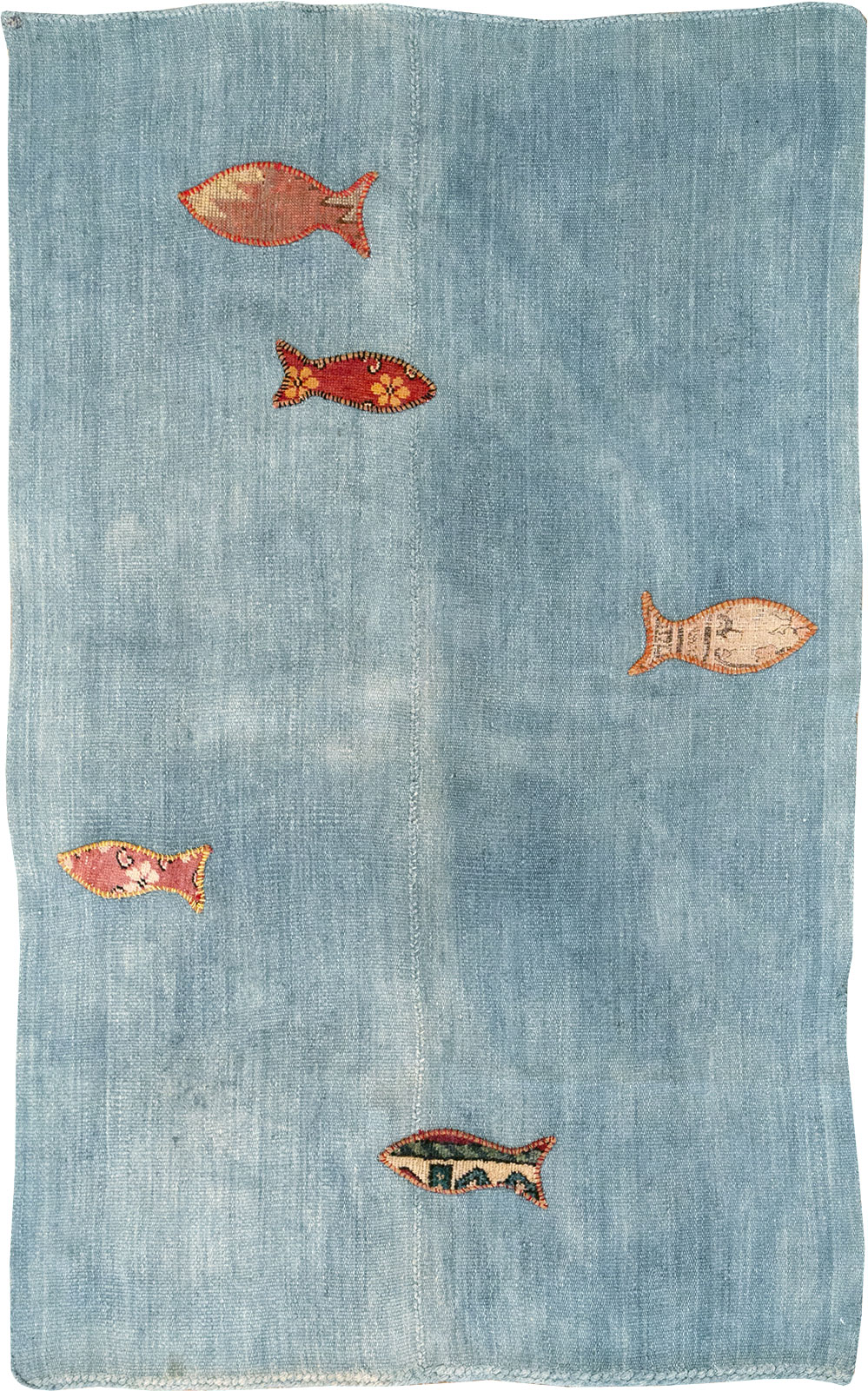 Contemporary Turkish Kilim Accent Rug, No.33272 - Gsblank