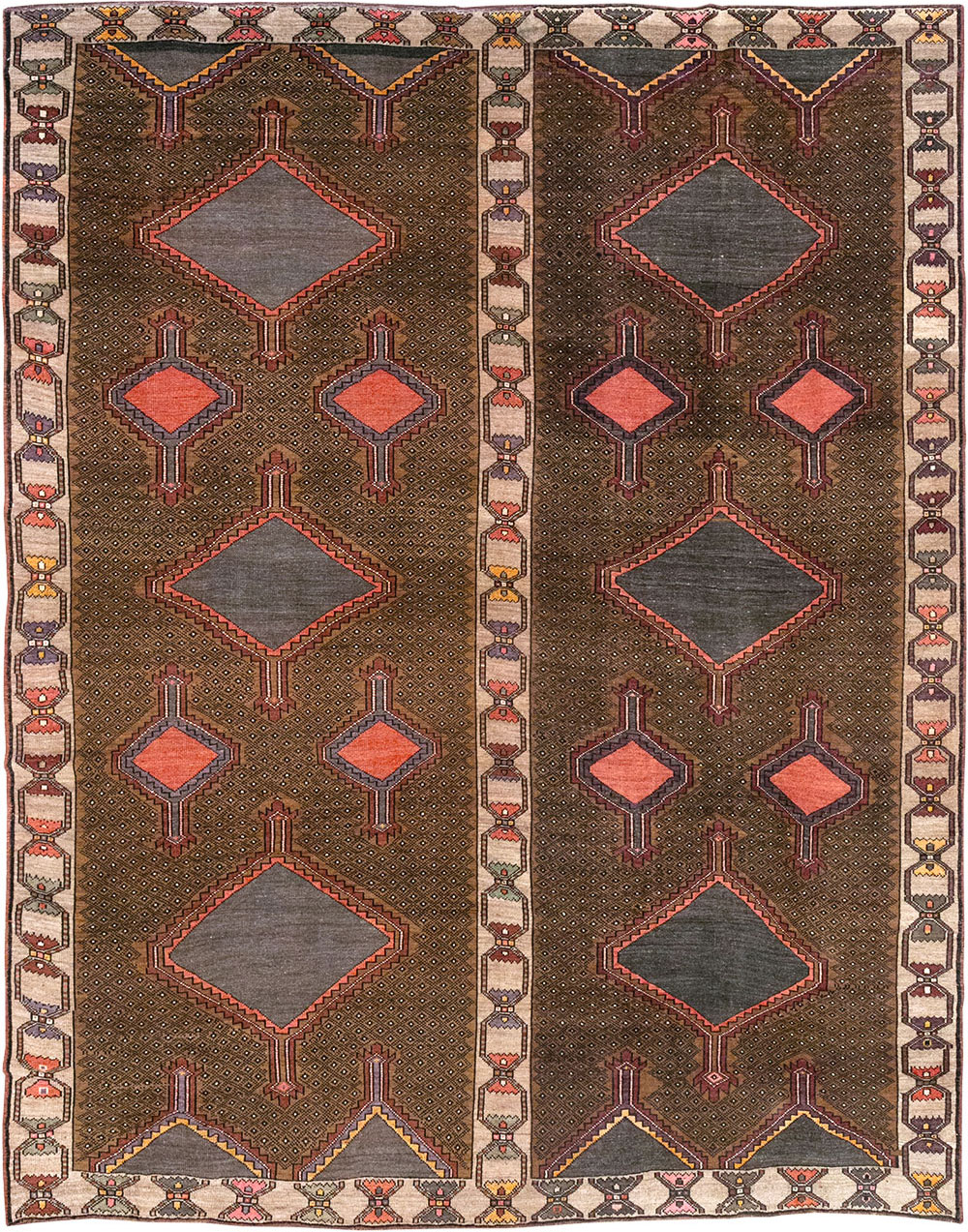Vintage Turkish Anatolian Room Size Carpet, No.33276 - Gsblank