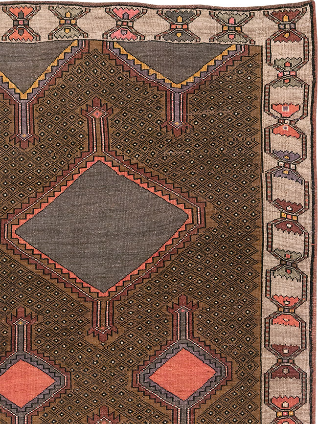 Vintage Turkish Anatolian Room Size Carpet, No.33276 - Gsblank