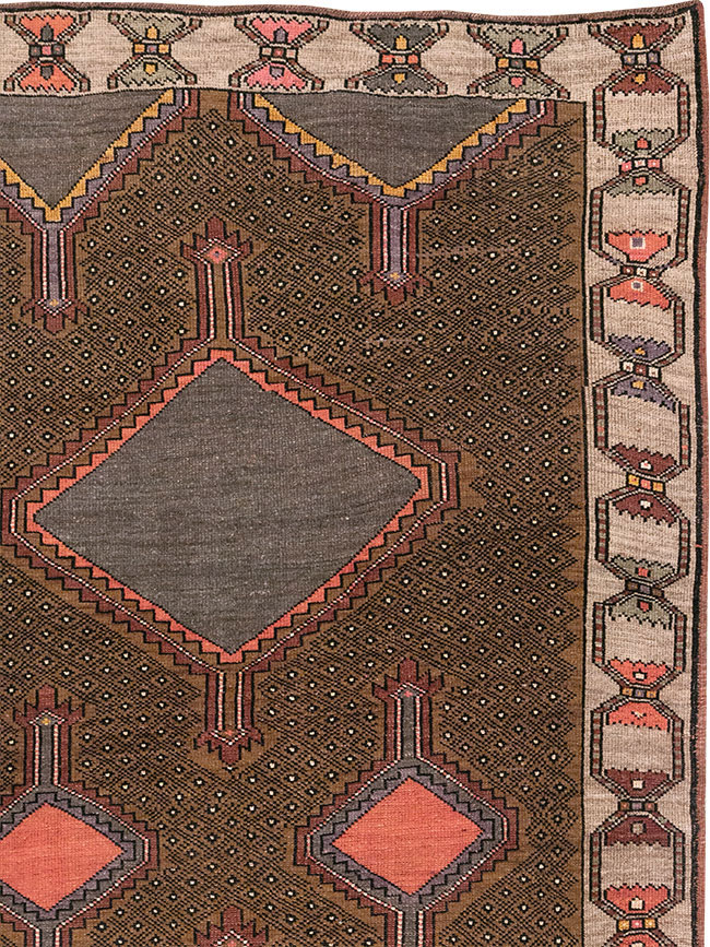 Vintage Turkish Anatolian Room Size Carpet, No.33276 - Gsblank
