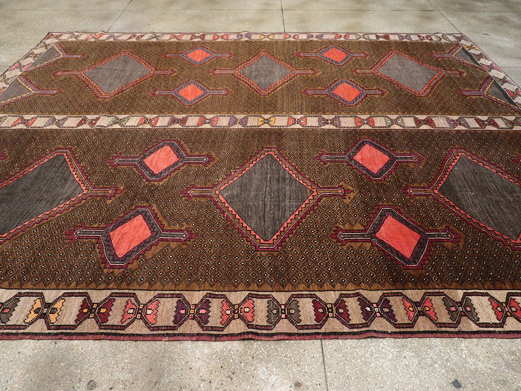 Vintage Turkish Anatolian Room Size Carpet, No.33276 - Gsblank