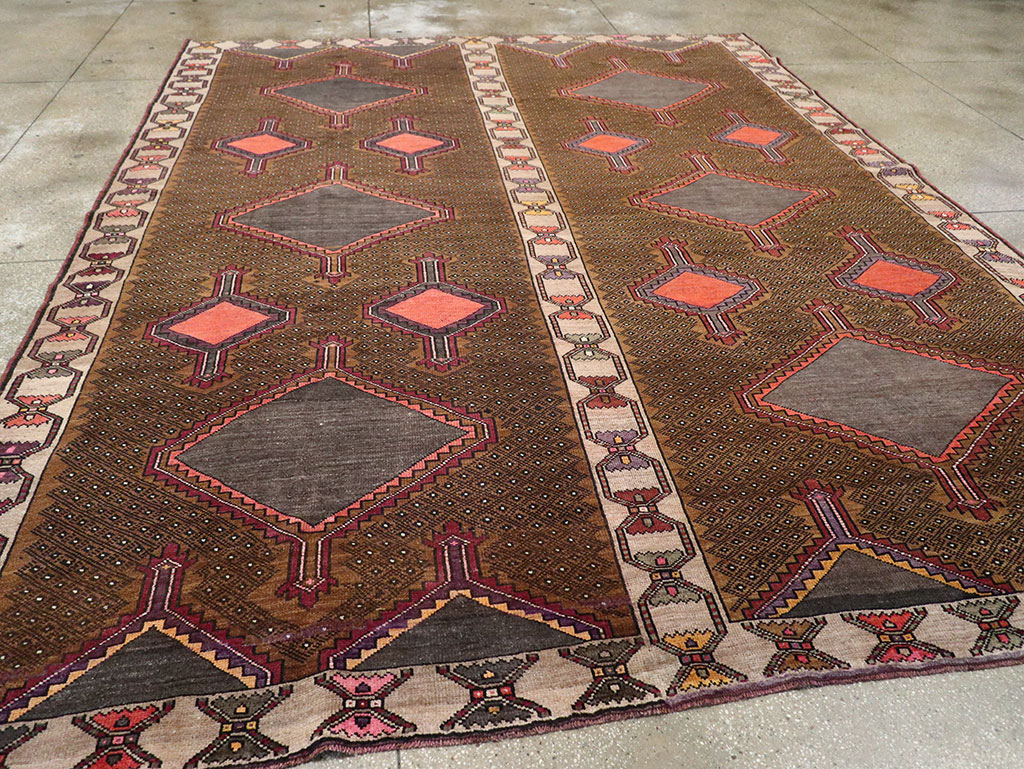 Vintage Turkish Anatolian Room Size Carpet, No.33276 - Gsblank