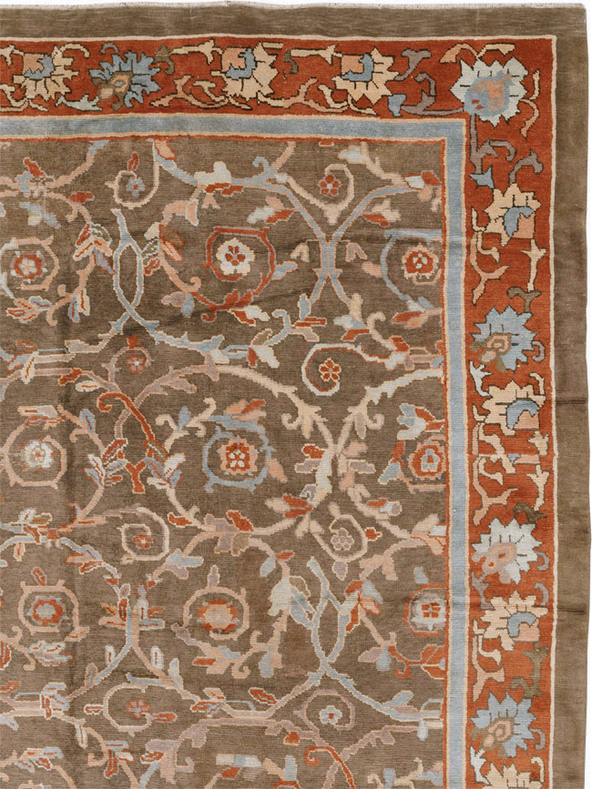 Antique Spanish Oversize Carpet, No.33290 - Gsblank