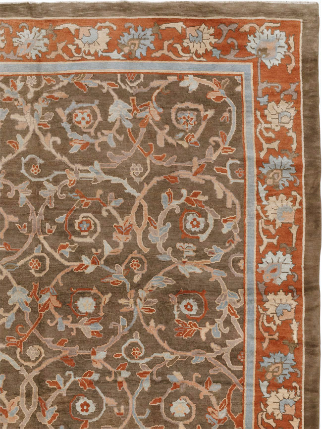 Antique Spanish Oversize Carpet, No.33290 - Gsblank