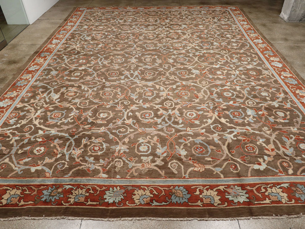 Antique Spanish Oversize Carpet, No.33290 - Gsblank
