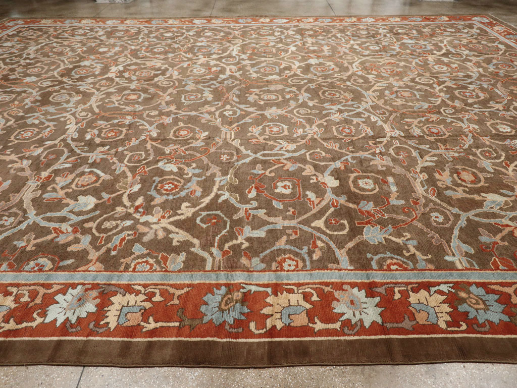 Antique Spanish Oversize Carpet, No.33290 - Gsblank
