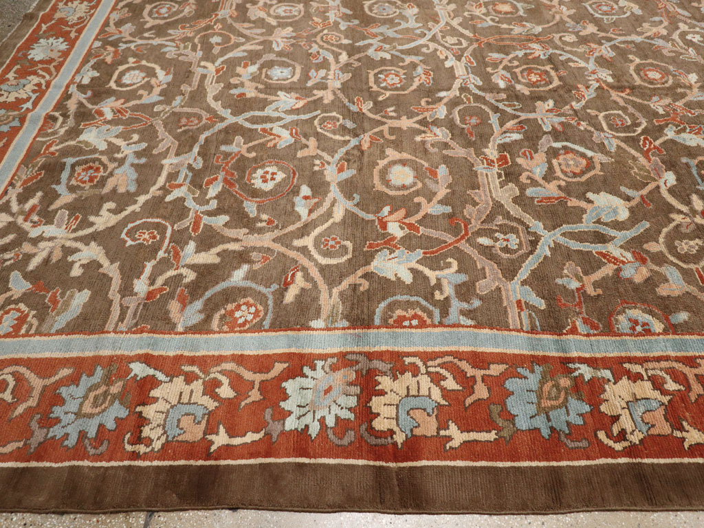 Antique Spanish Oversize Carpet, No.33290 - Gsblank