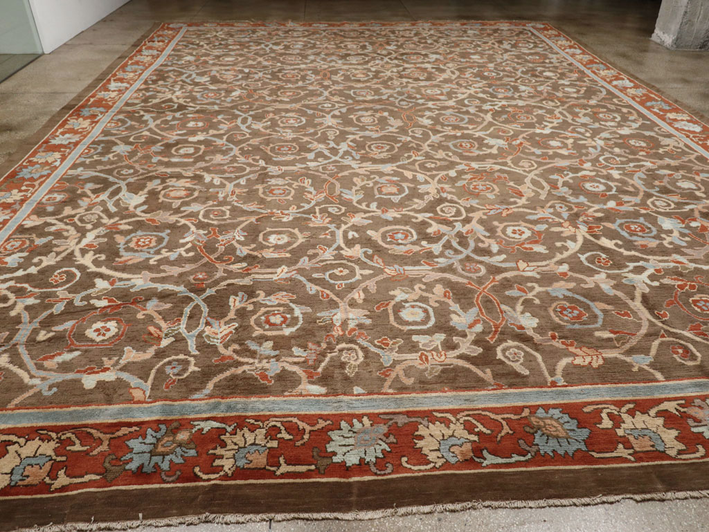 Antique Spanish Oversize Carpet, No.33290 - Gsblank
