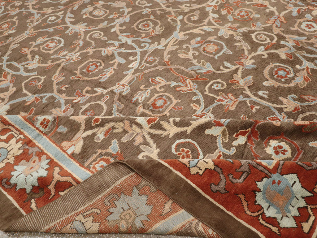 Antique Spanish Oversize Carpet, No.33290 - Gsblank