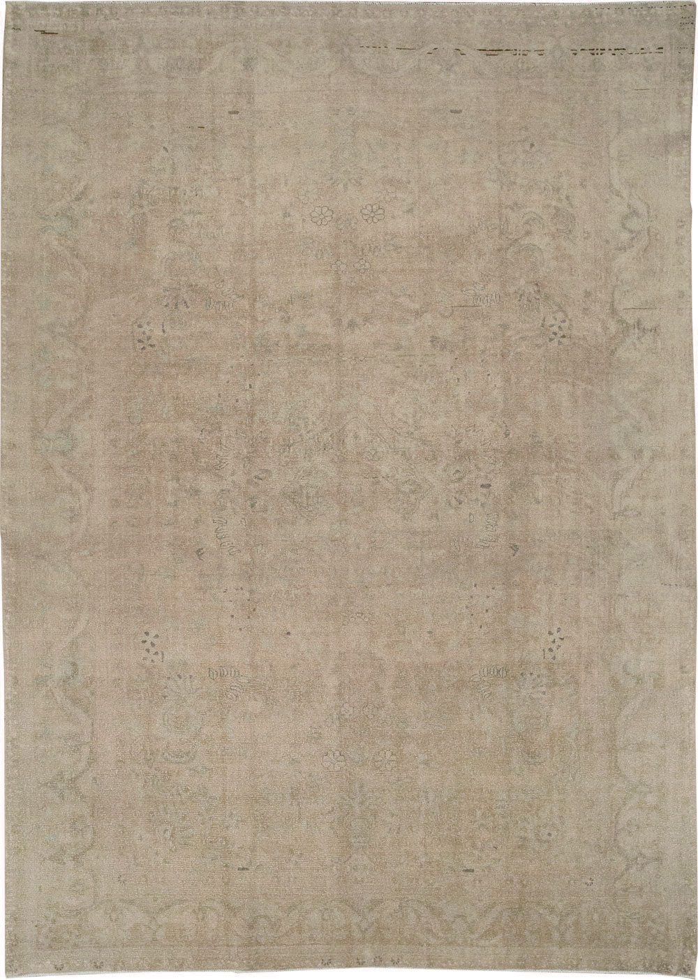 Vintage Persian Malayer Room Size Carpet, No.33303 - Gsblank