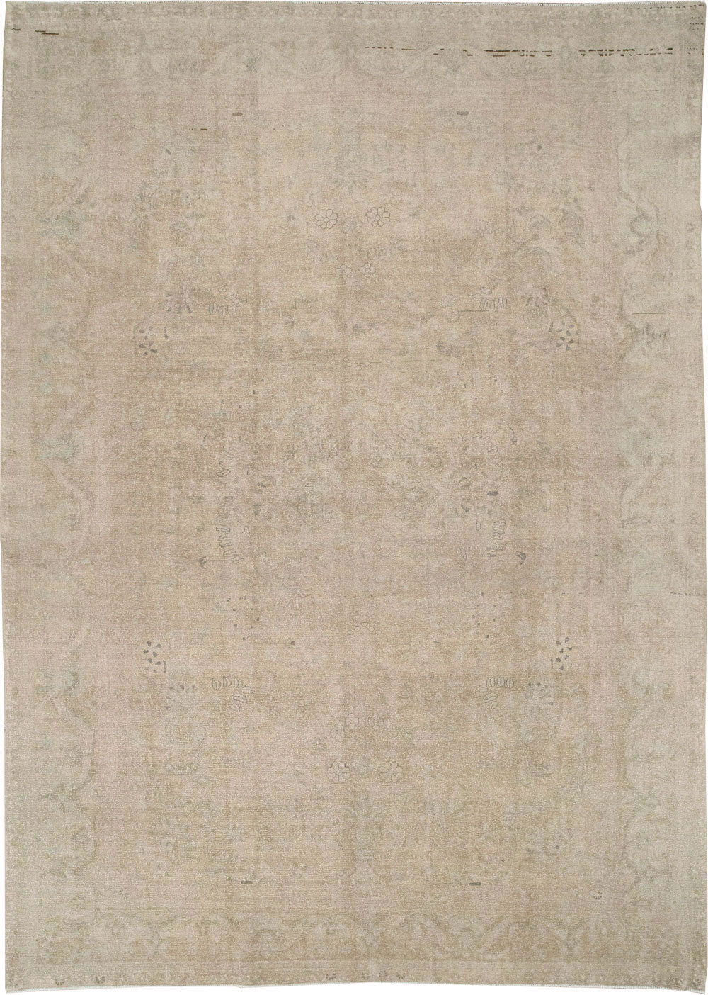 Vintage Persian Malayer Room Size Carpet, No.33303 - Gsblank