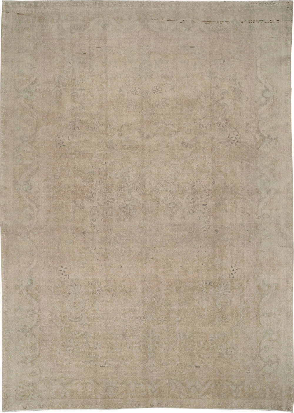 Vintage Persian Malayer Room Size Carpet, No.33303 - Gsblank